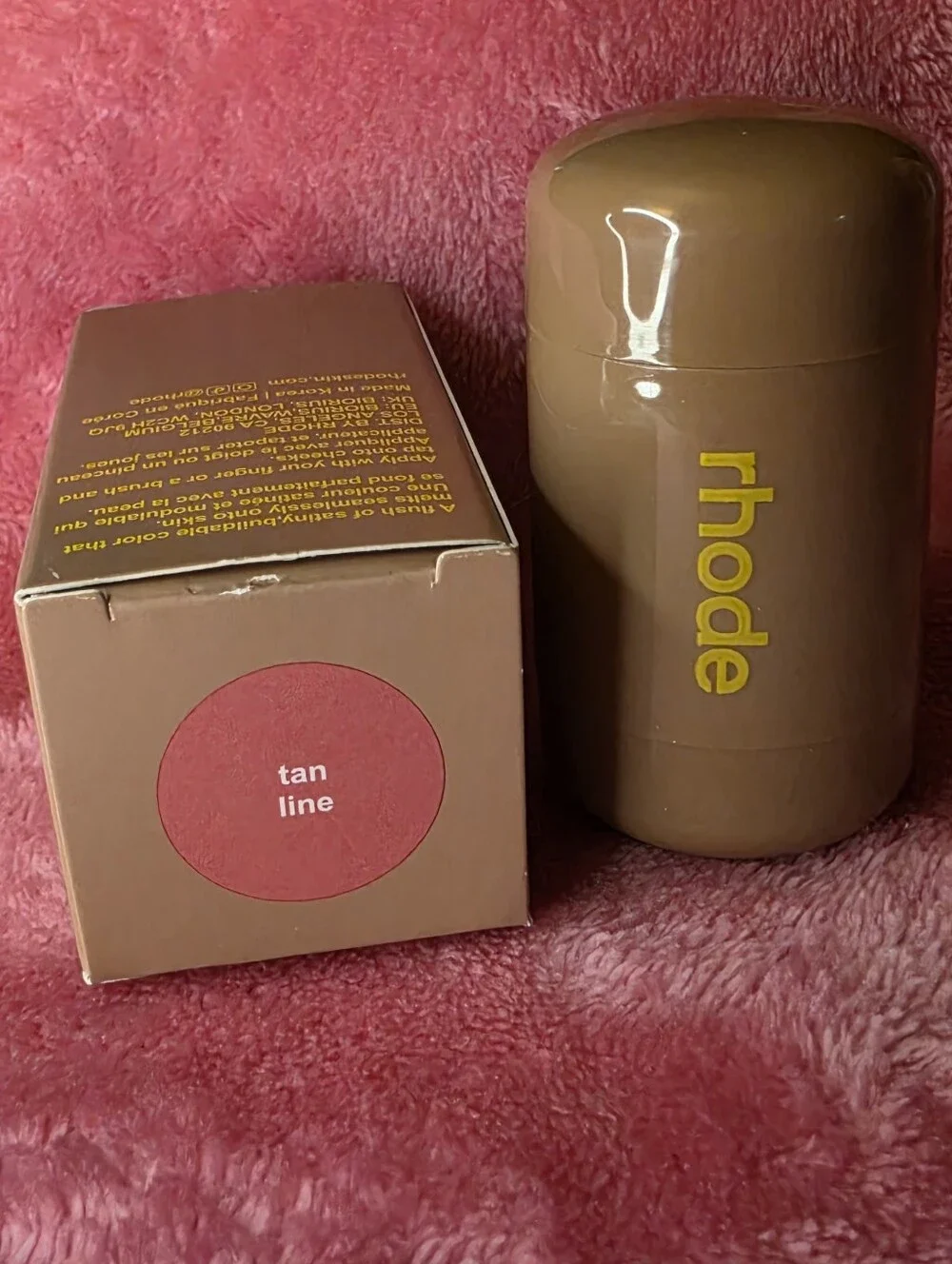 Rhode Pocket Blush In Tan Line